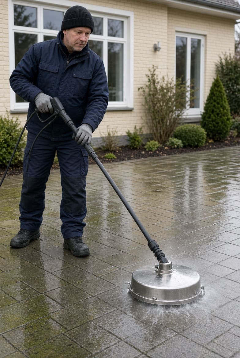 Professionel fliserensning
